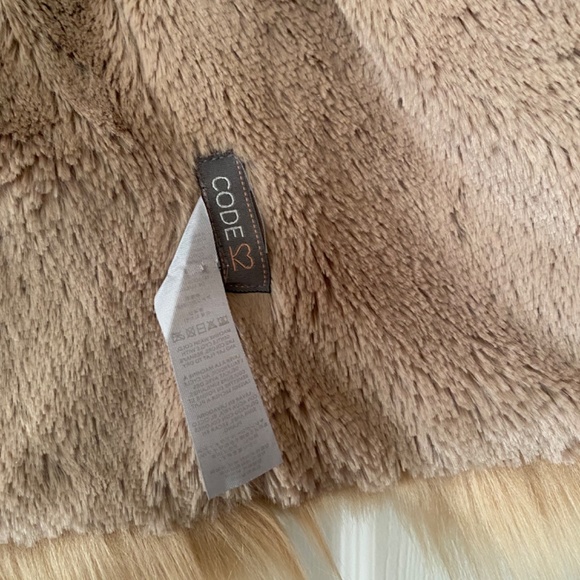 Code❤️ Faux Fur Womens Vest Sz L - Picture 6 of 8